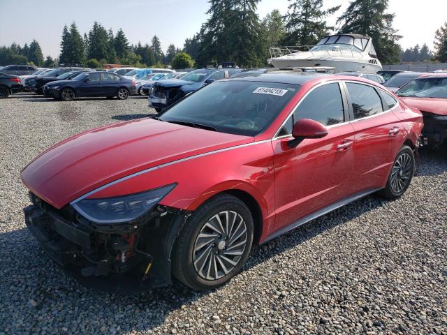  HYUNDAI SONATA 2020 Red
