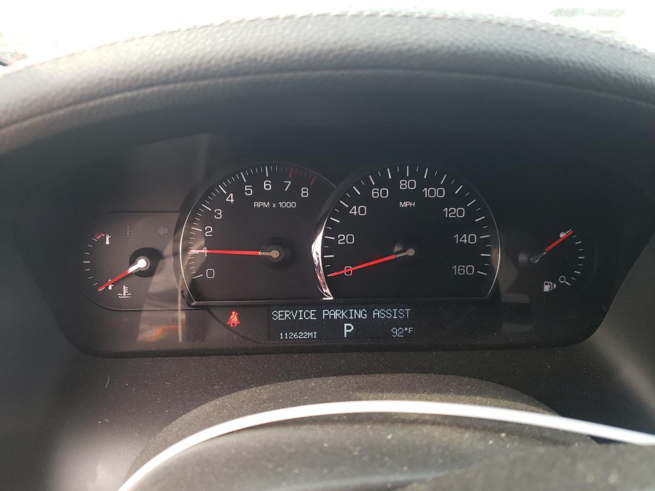 2008 Cadillac Srx VIN: 1GYEE637880101280 Lot: 59590355