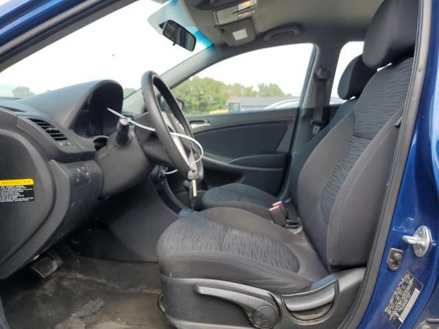  HYUNDAI ACCENT 2016 Granatowy