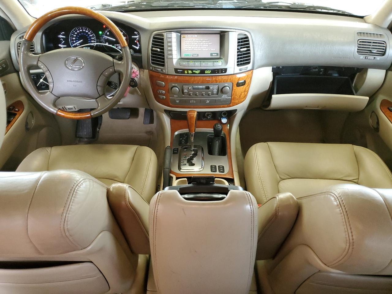 2007 Lexus Lx 470 VIN: JTJHT00WX74026183 Lot: 61056735