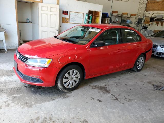  VOLKSWAGEN JETTA 2014 Red