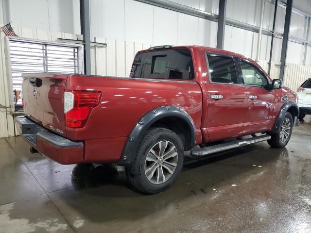  NISSAN TITAN 2017 Red