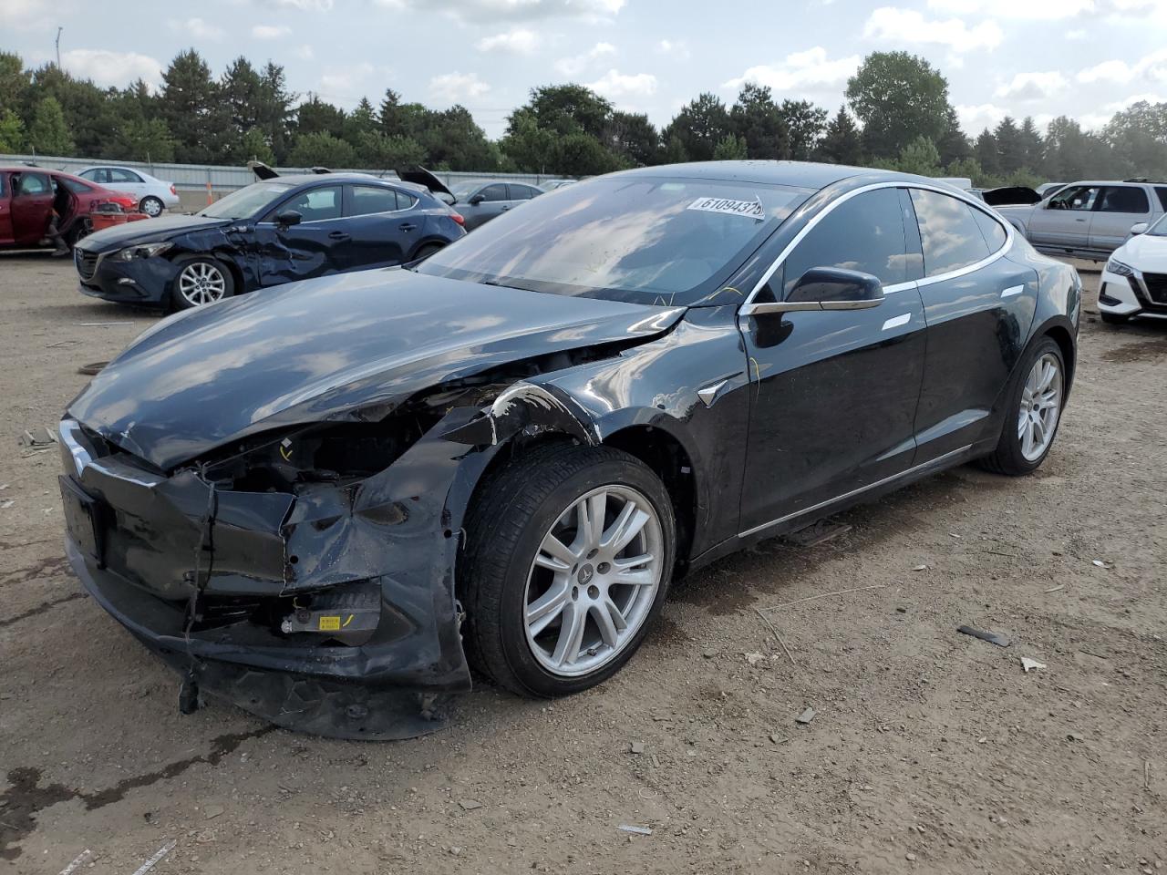 2021 Tesla Model S na sprzedaż w Elgin, IL - Front End