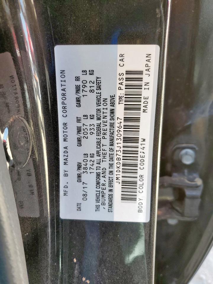 2018 Mazda Cx-3 Sport VIN: JM1DKDB73J1309647 Lot: 61690075