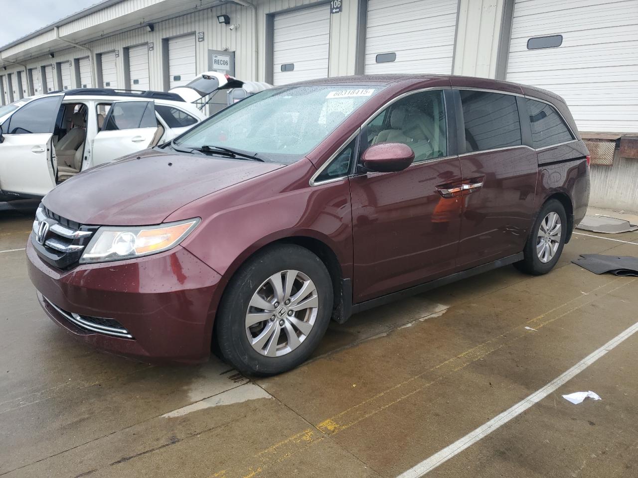 2016 Honda Odyssey Se de vânzare în Louisville, KY - Side