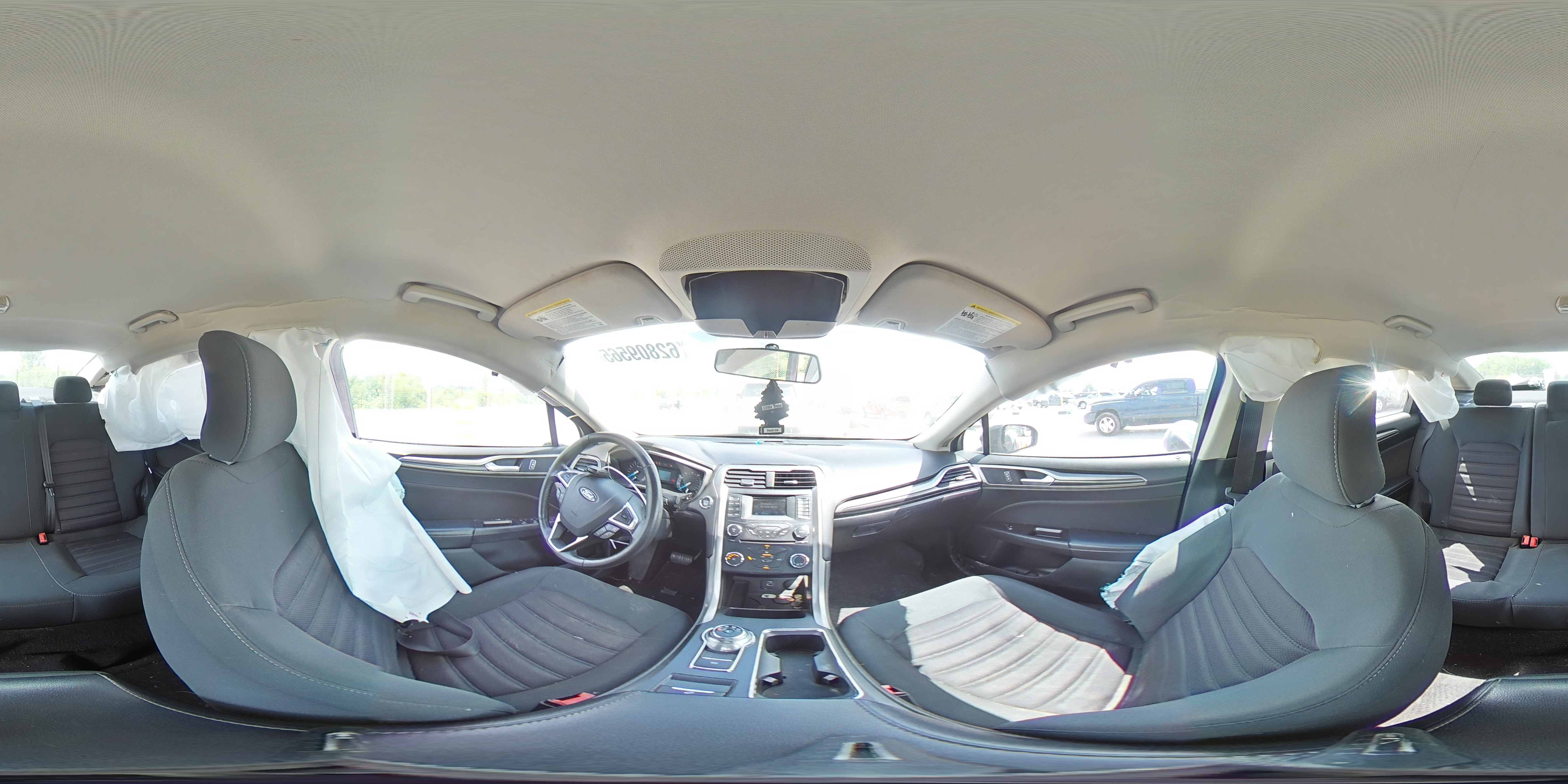 2017 Ford Fusion S VIN: 3FA6P0G77HR176134 Lot: 62809565