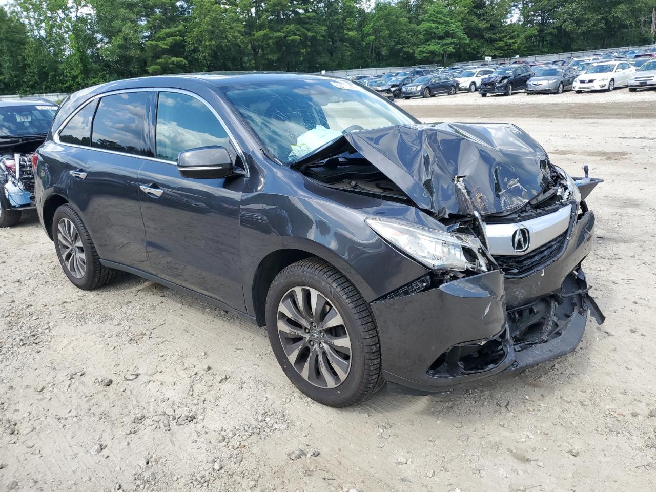 ACURA MDX 2016 VIN 5FRYD4H48GB048572 photo 4