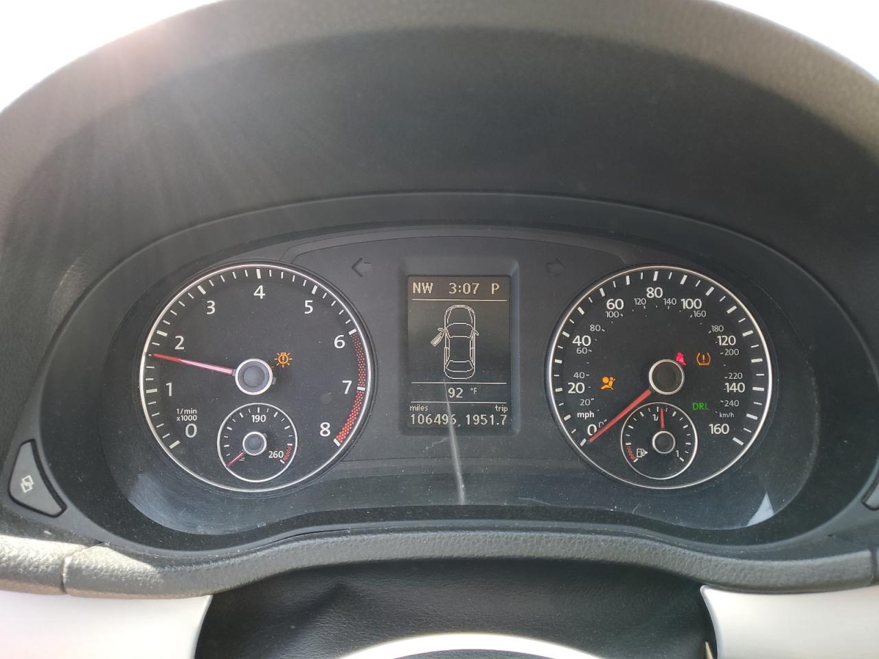 2012 Volkswagen Passat Se VIN: 1VWBP7A37CC016167 Lot: 61810665