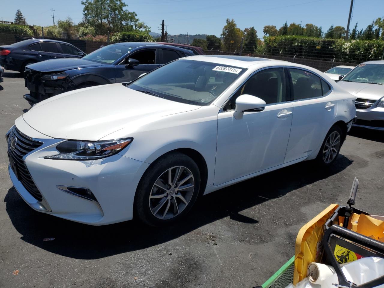 LEXUS ES300 2016 VIN JTHBW1GG5G2112595