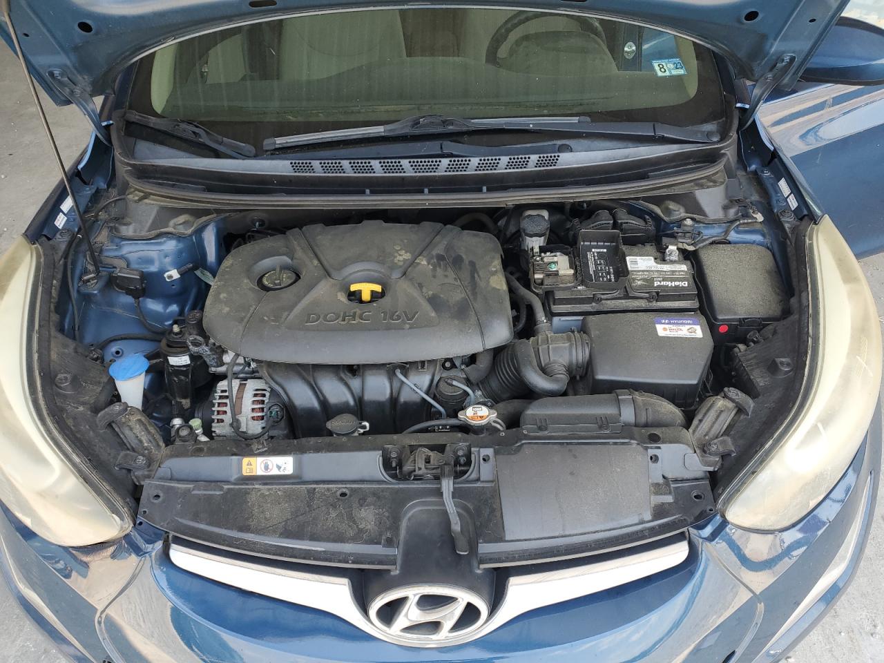 HYUNDAI ELANTRA 2016 VIN KMHDH4AE9GU618878 фото 11