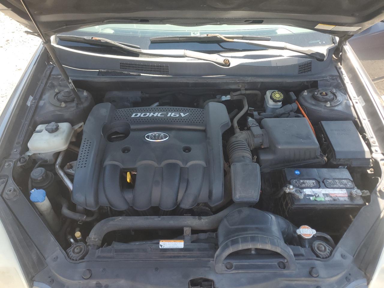 2007 Kia Optima Lx VIN: KNAGE123775143745 Lot: 61564615