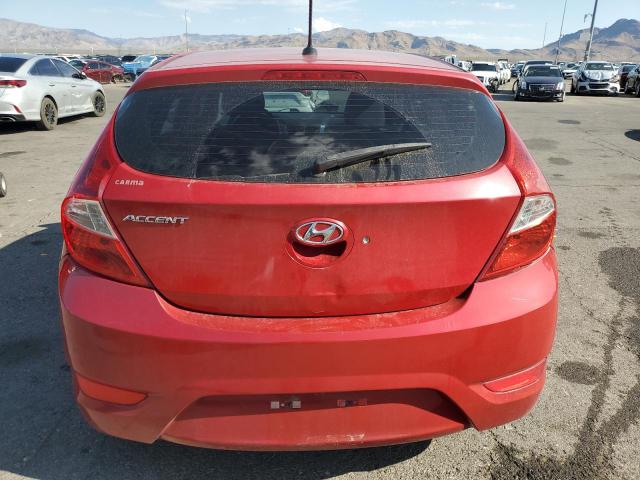  HYUNDAI ACCENT 2014 Red