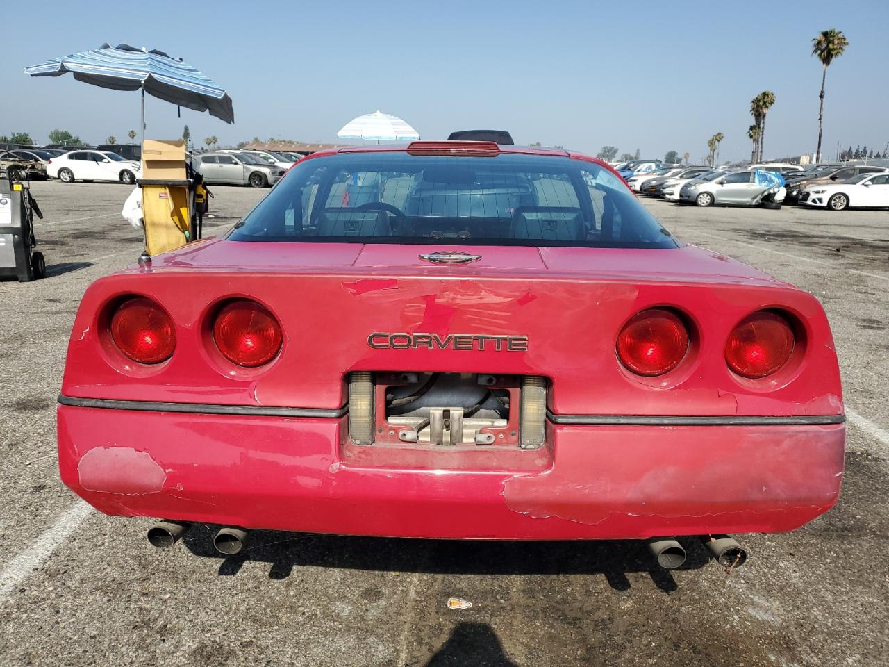 1986 Chevrolet Corvette VIN: 1G1YY0787G5107771 Lot: 62780125