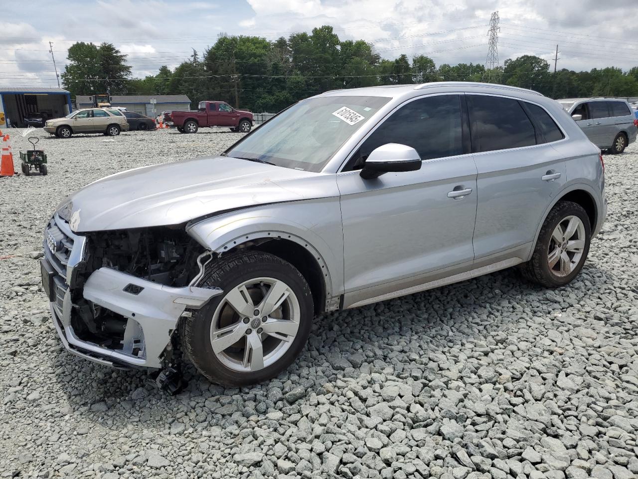 2018 Audi Q5 Premium Plus en Venta en Mebane, NC - Front End