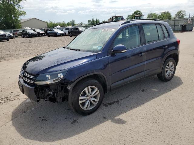  VOLKSWAGEN TIGUAN 2016 Granatowy