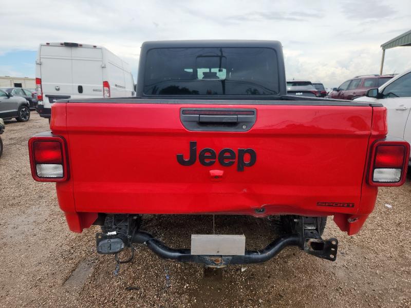  JEEP GLADIATOR 2021 Czerwony