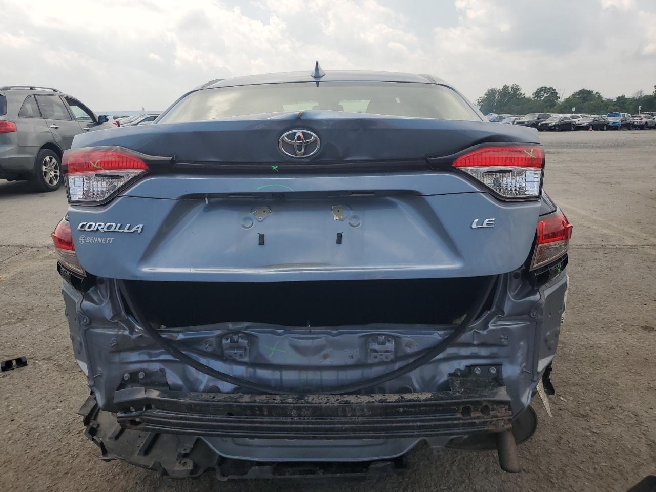 TOYOTA COROLLA 2021 VIN JTDEPMAE0MJ152654 zdjęcie 6