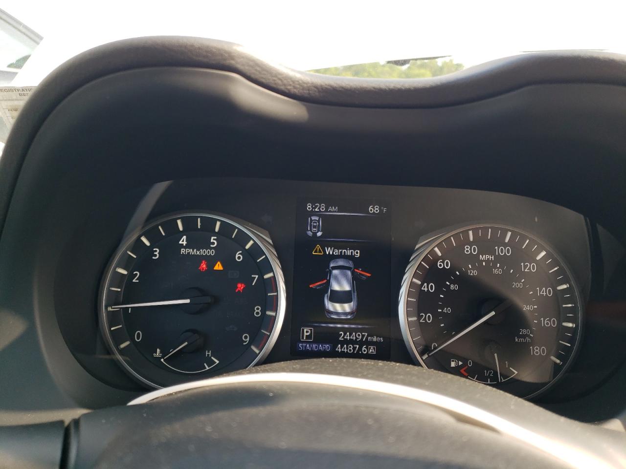 2023 Infiniti Q50 Luxe VIN: JN1EV7BR2PM540127 Lot: 59857165