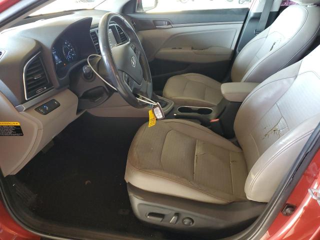  HYUNDAI ELANTRA 2017 Czerwony