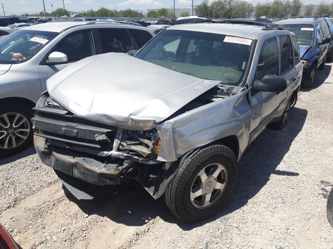 2004 Chevrolet Trailblazer Ls იყიდება Las Vegas-ში, NV - Front End