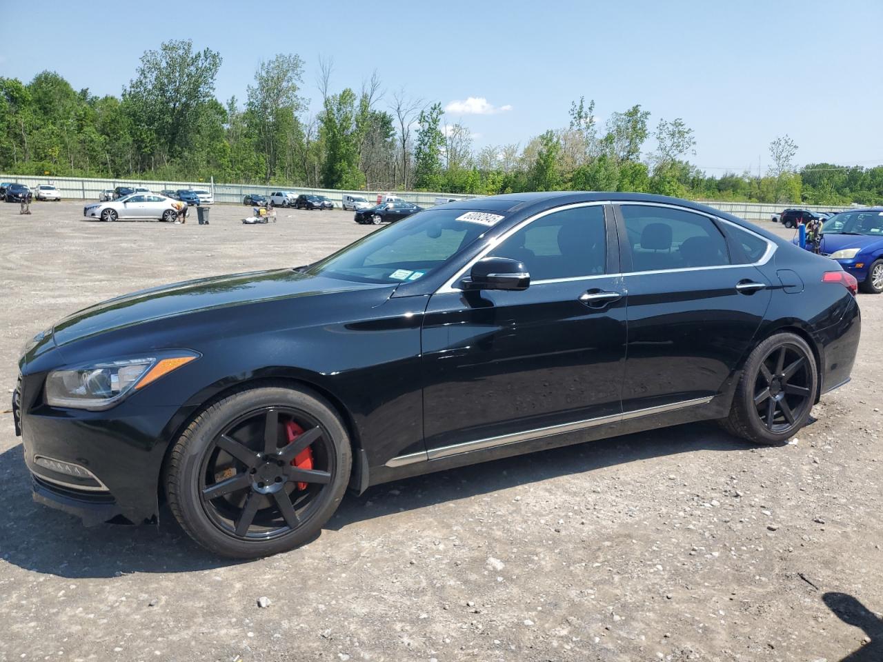 2017 Genesis G80 Ultimate продається в Leroy, NY - Side