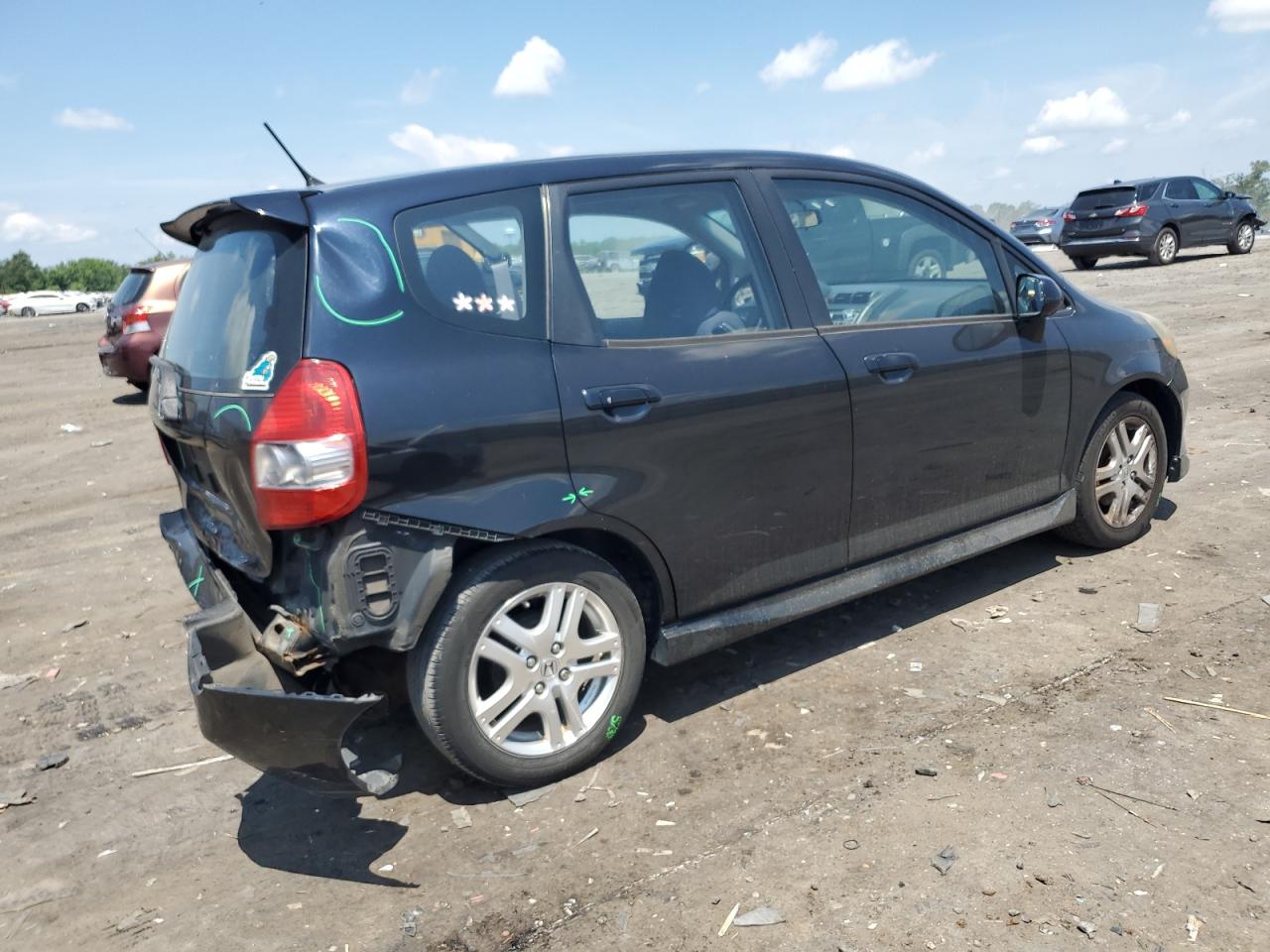 2008 Honda Fit Sport VIN: JHMGD38678S042502 Lot: 62378515