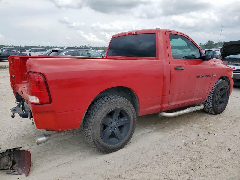 Пикапы DODGE RAM 1500 2012 Красный