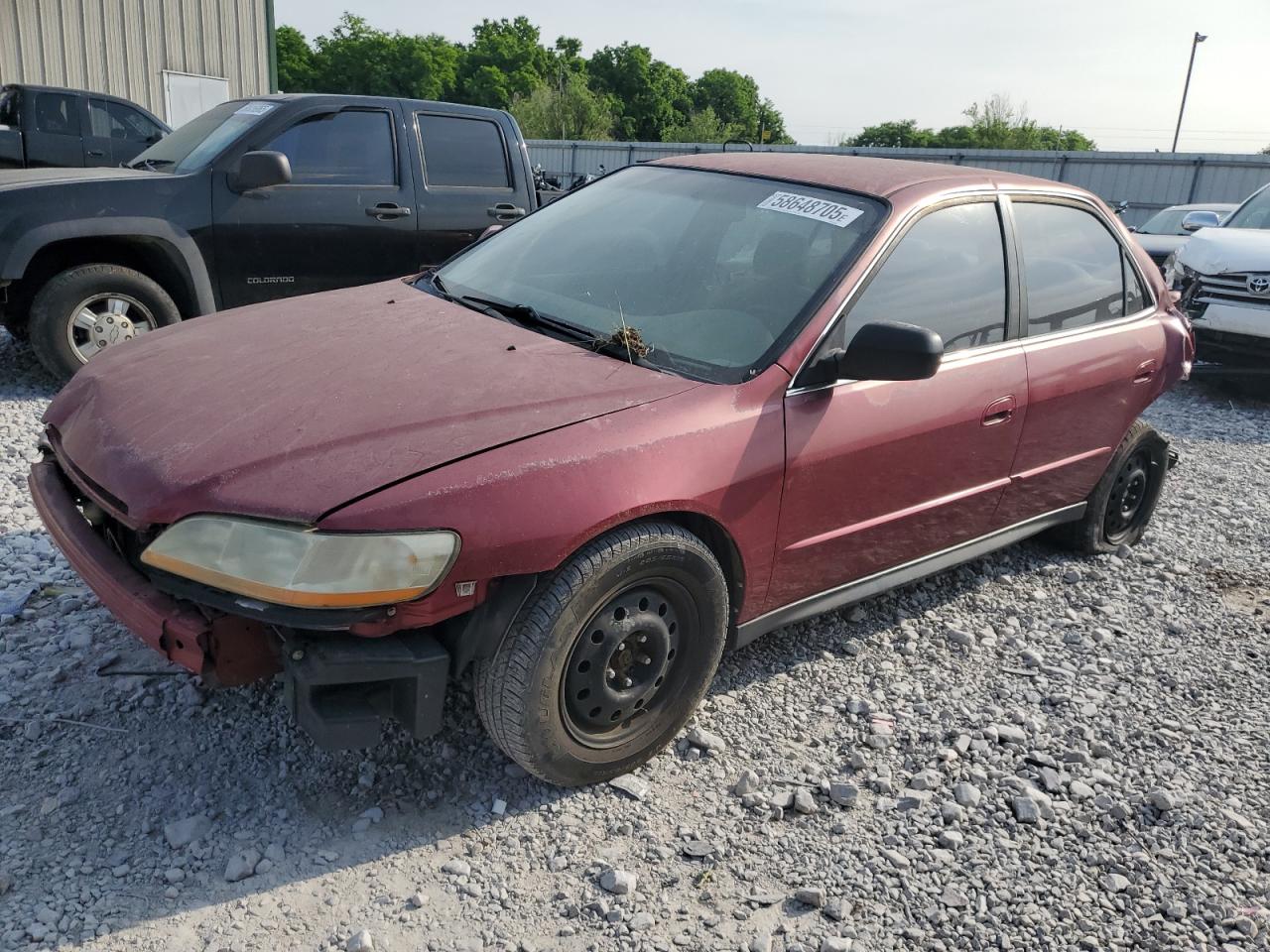 2001 Honda Accord Lx продається в Lawrenceburg, KY - Rear End