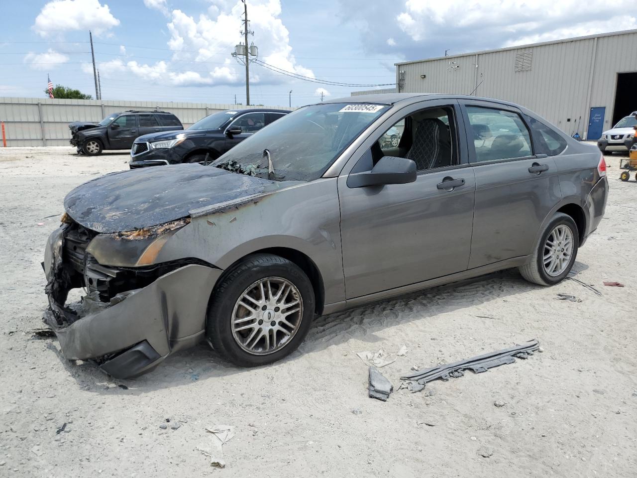 2009 Ford Focus Se   იყიდება Jacksonville-ში, FL - Burn - Engine