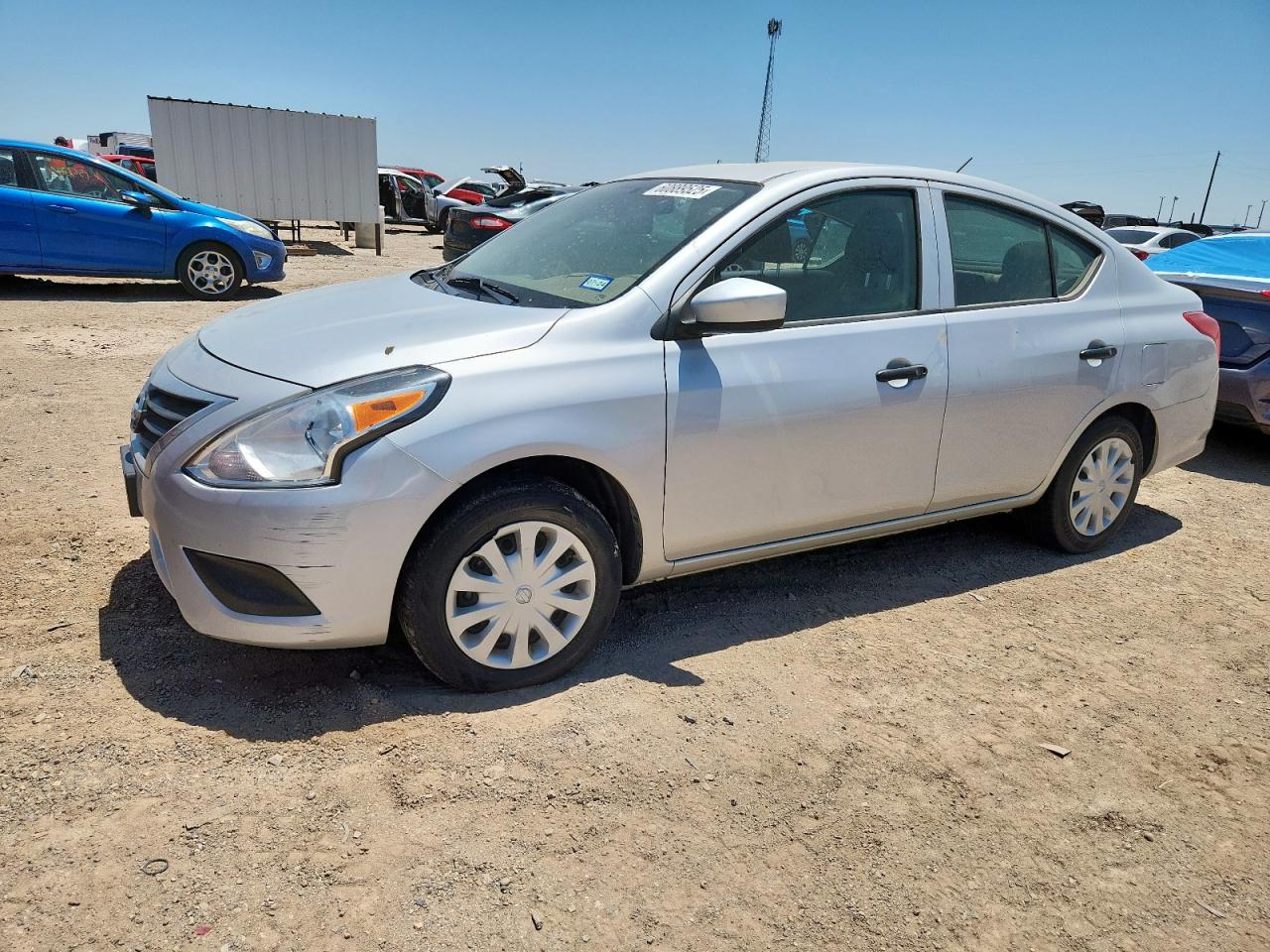 2019 Nissan Versa S за продажба в Amarillo, TX - Minor Dent/Scratches