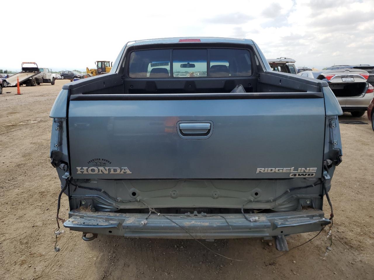2008 Honda Ridgeline Rts VIN: 2HJYK16468H507162 Lot: 62891355