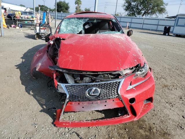  LEXUS IS 2016 Red