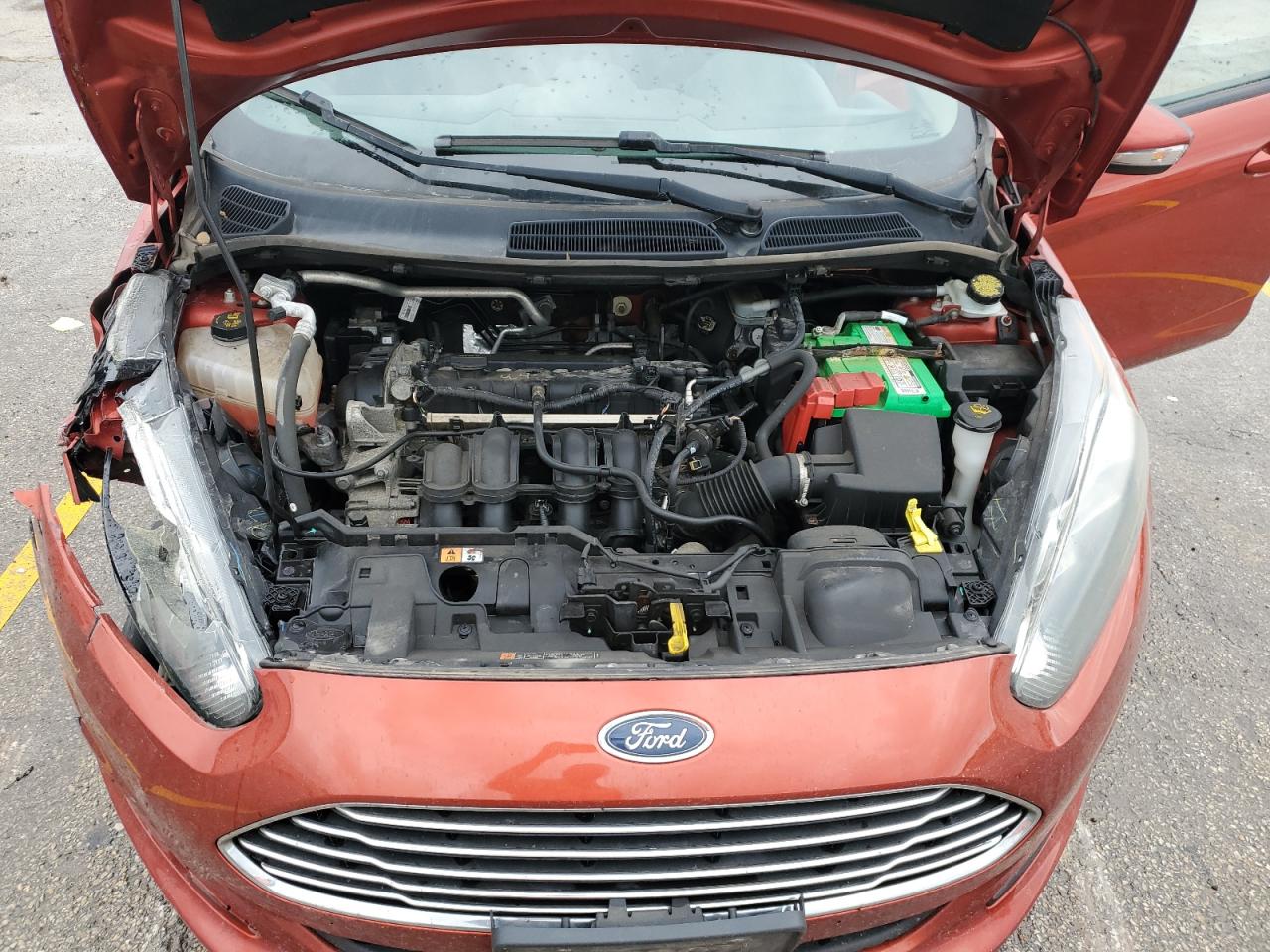 2018 Ford Fiesta Se VIN: 3FADP4BJ7JM131991 Lot: 61403765