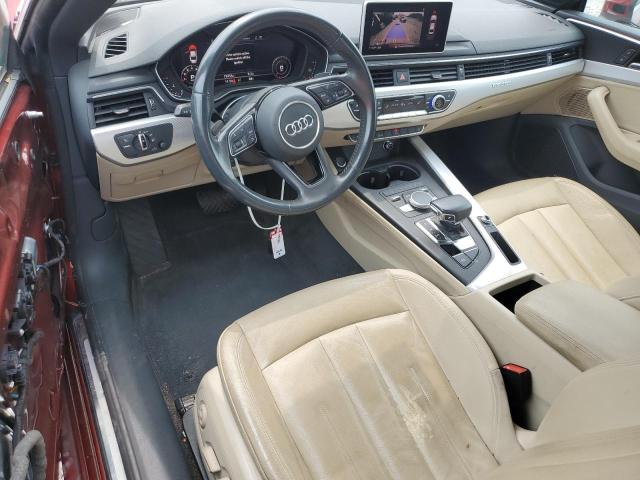  AUDI A5 2018 Maroon