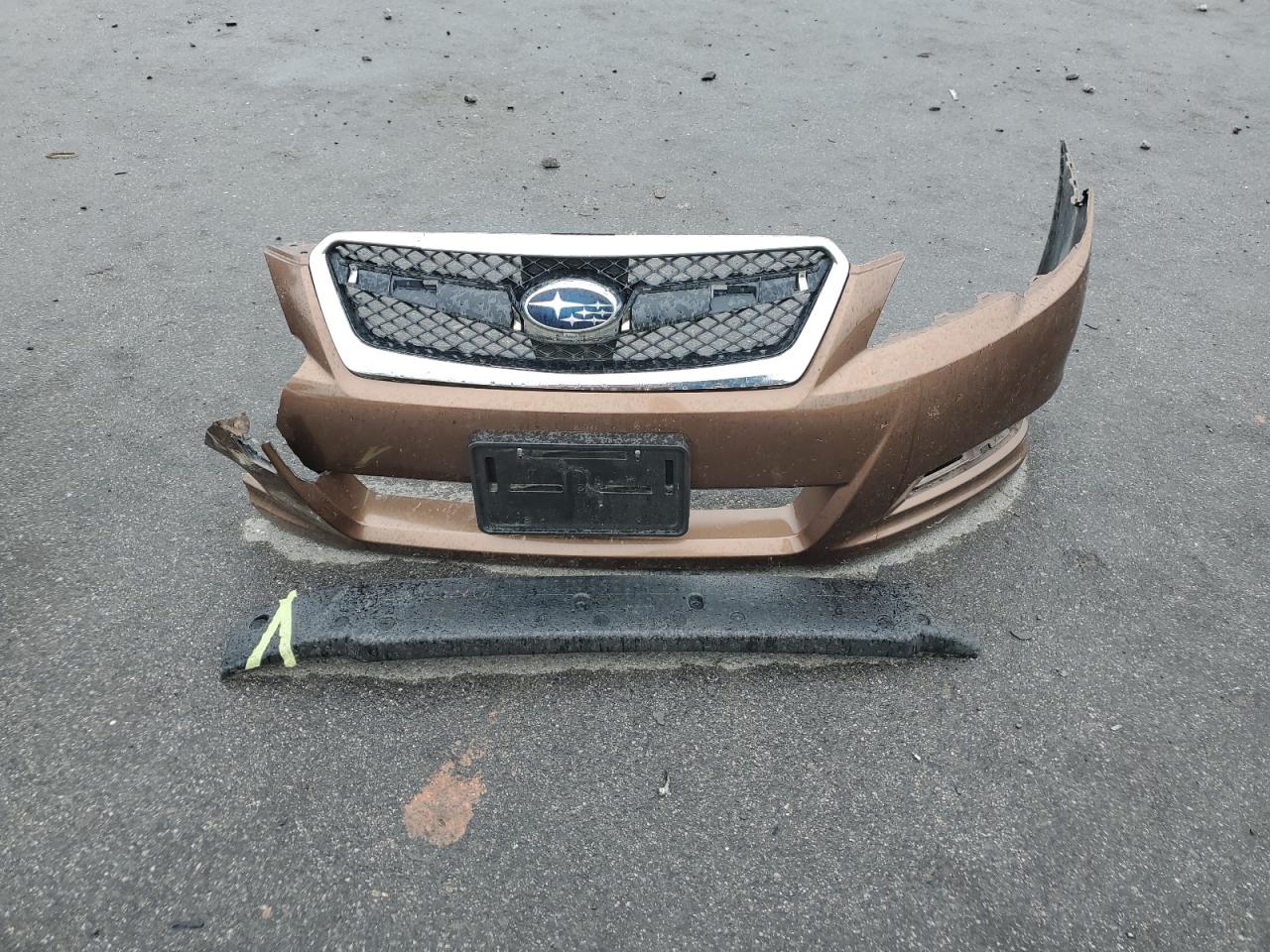 2012 Subaru Legacy 2.5I VIN: 4S3BMAA66C1012738 Lot: 60874715
