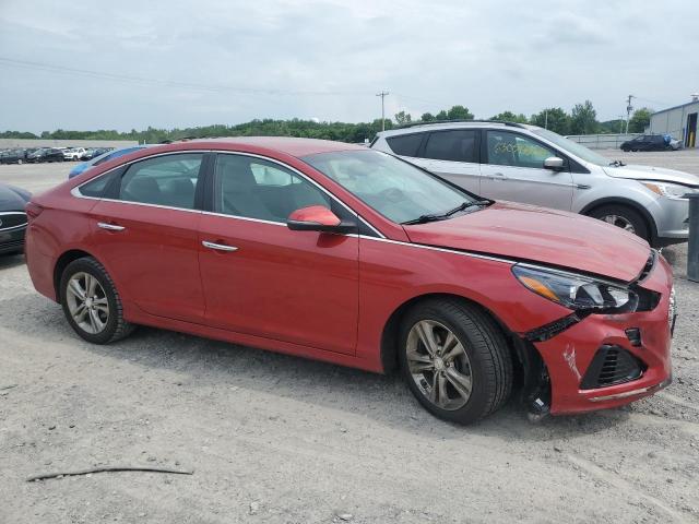  HYUNDAI SONATA 2019 Red