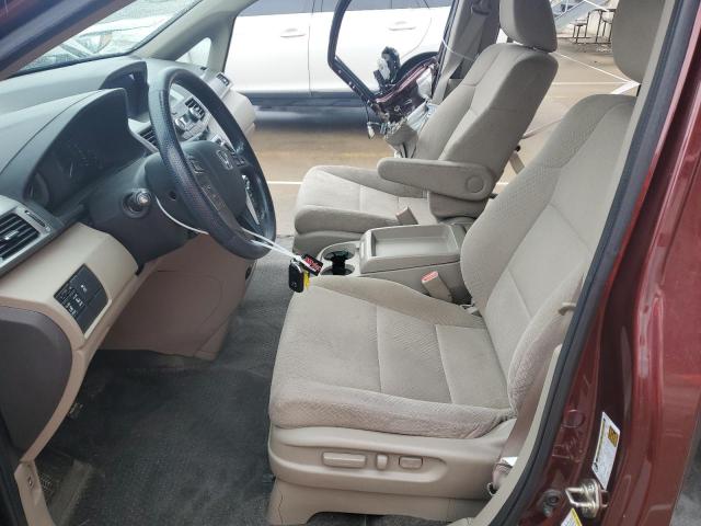  HONDA ODYSSEY 2016 Burgundy