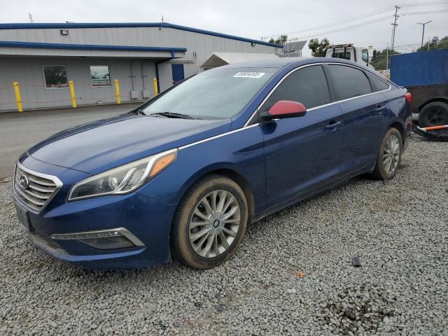 Sedans HYUNDAI SONATA 2015 Granatowy