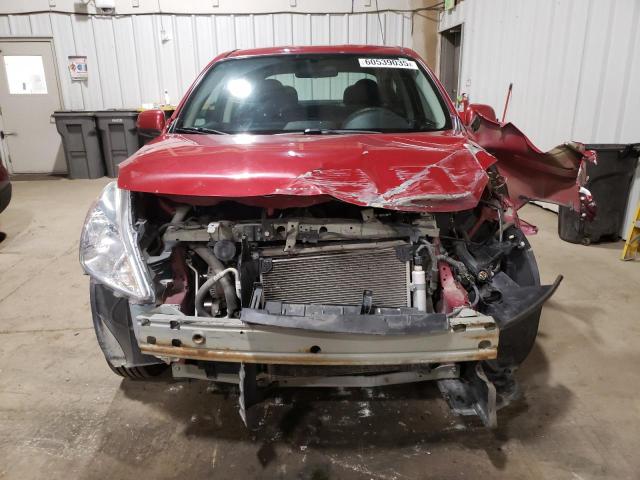  NISSAN VERSA 2013 Burgundy