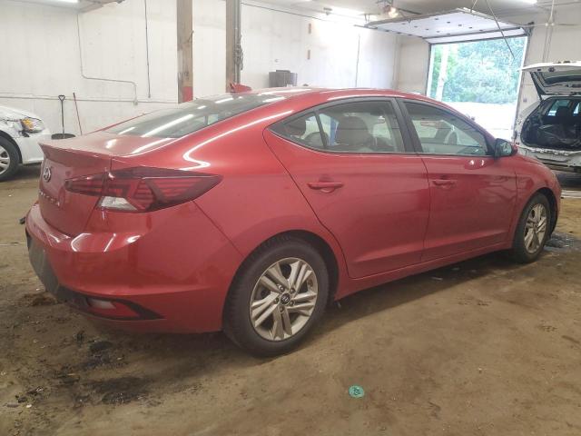  HYUNDAI ELANTRA 2020 Czerwony