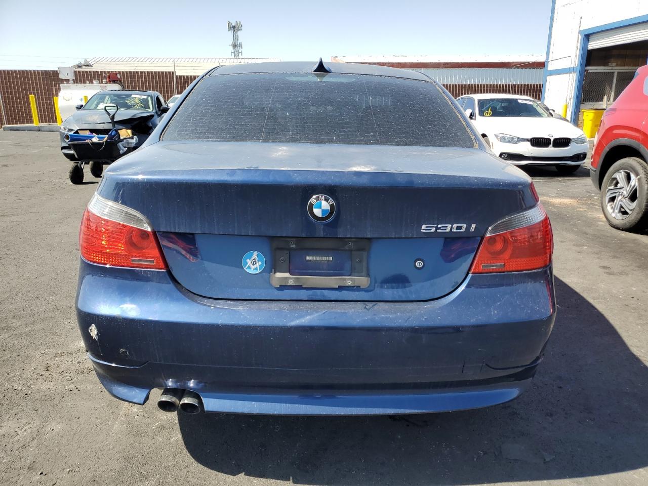 2007 BMW 530 I VIN: WBANE73507CM47358 Lot: 62793565
