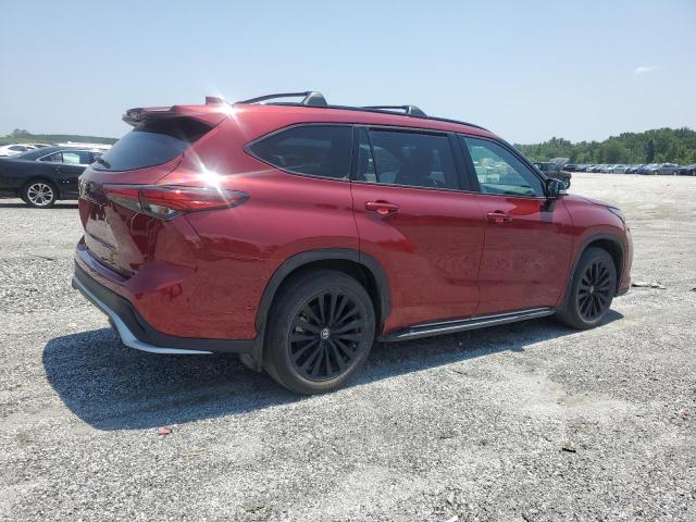  TOYOTA HIGHLANDER 2023 Czerwony
