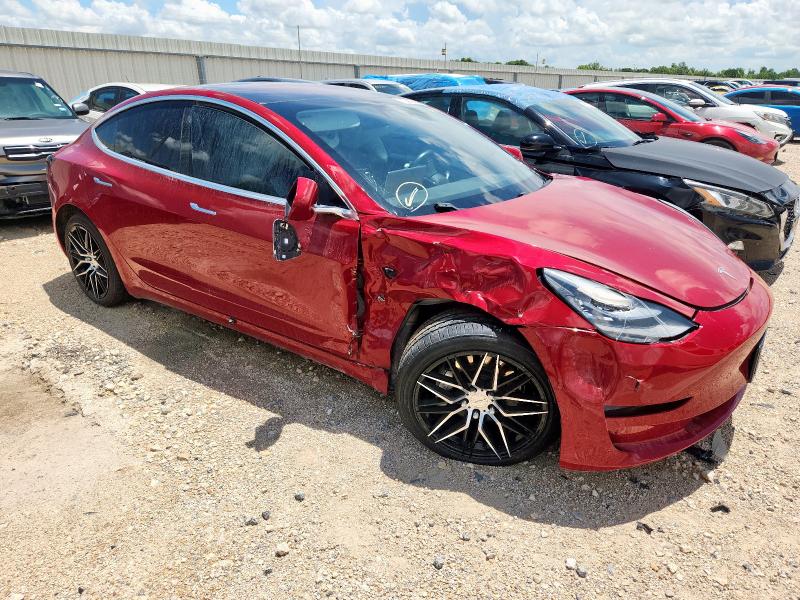  TESLA MODEL 3 2018 Czerwony