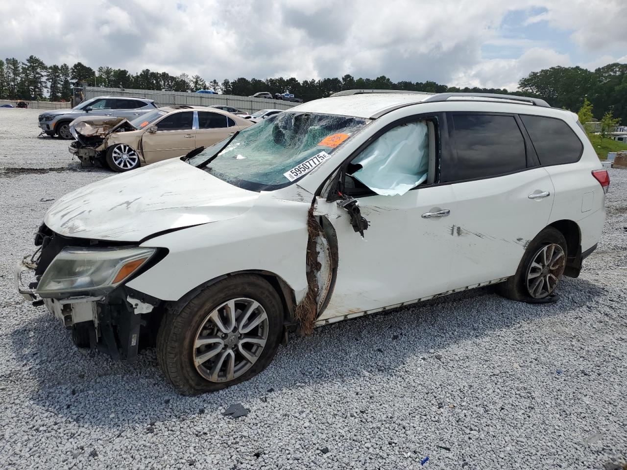 2015 Nissan Pathfinder S zu verkaufen in Fairburn, GA - Biohazard/Chemical