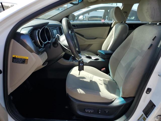  KIA OPTIMA 2014 White