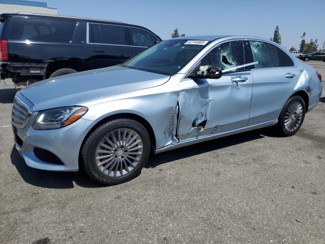  MERCEDES-BENZ C-CLASS 2016 Granatowy