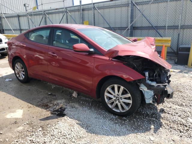 HYUNDAI ELANTRA 2016 Бургунди