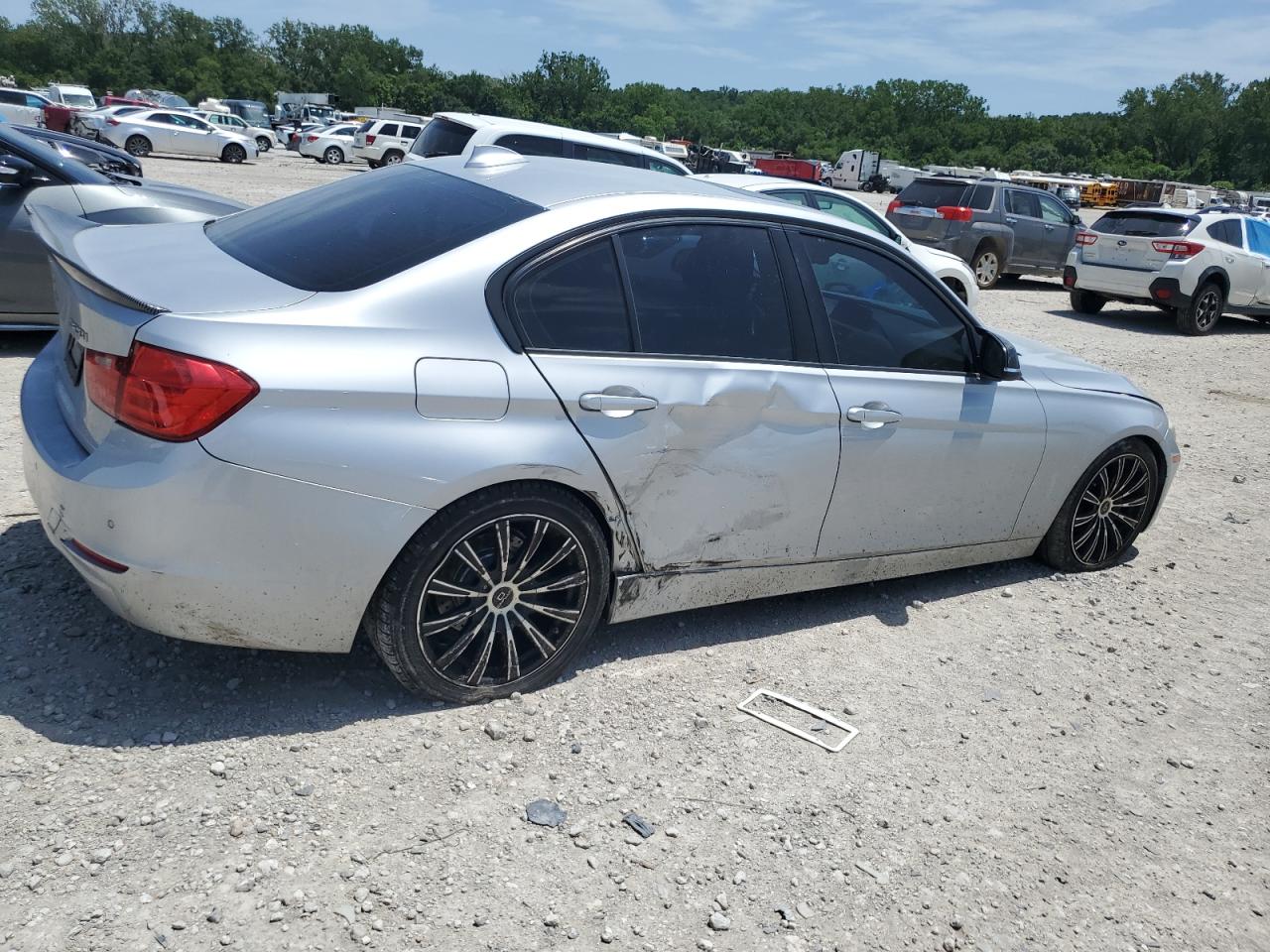 2014 BMW 328 I silver null gas WBA3A5C50EP602116 photo #4