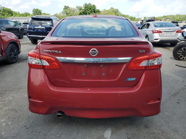  NISSAN SENTRA 2014 Czerwony