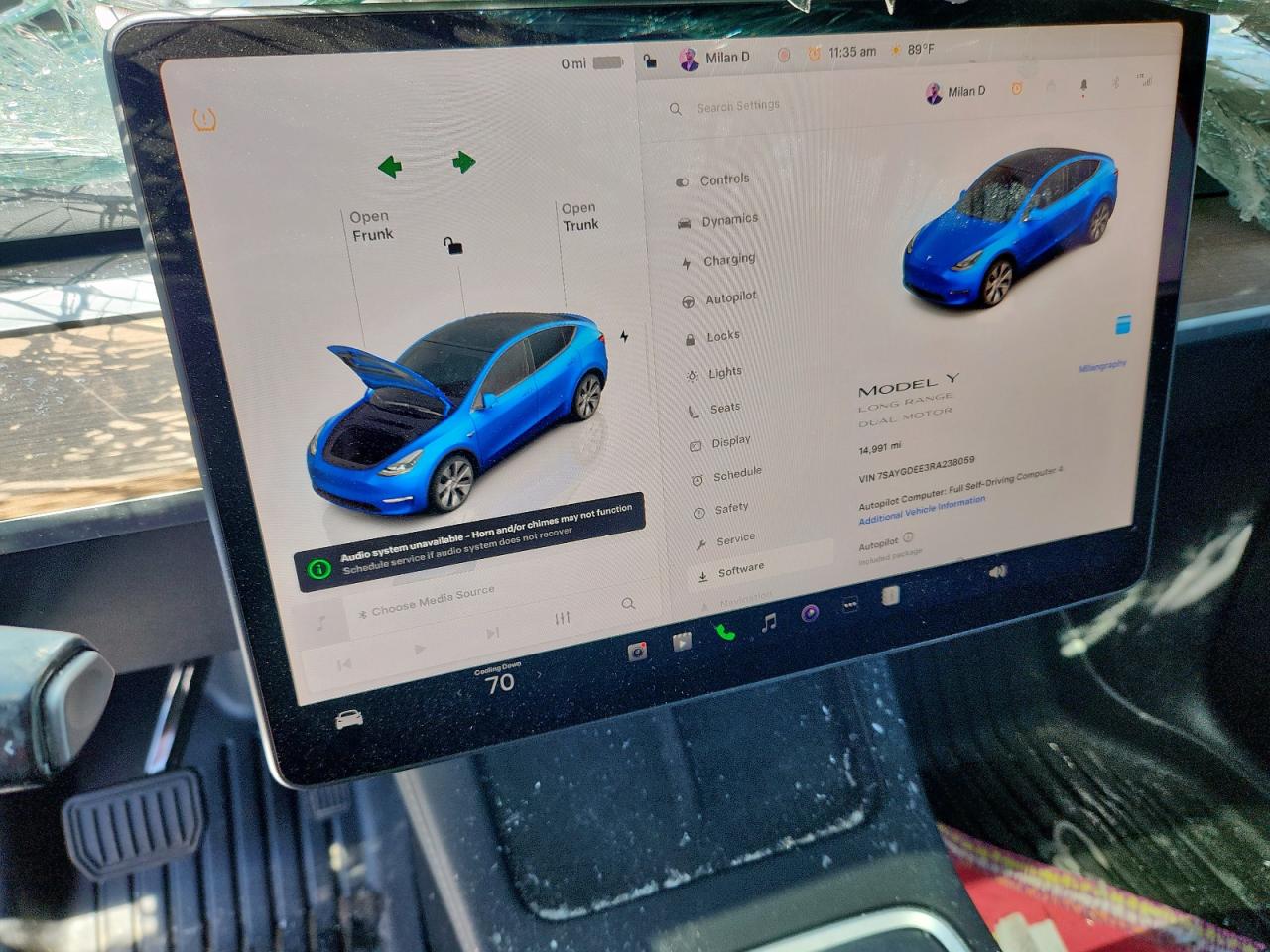 2024 Tesla Model Y VIN: 7SAYGDEE3RA238059 Lot: 61395925